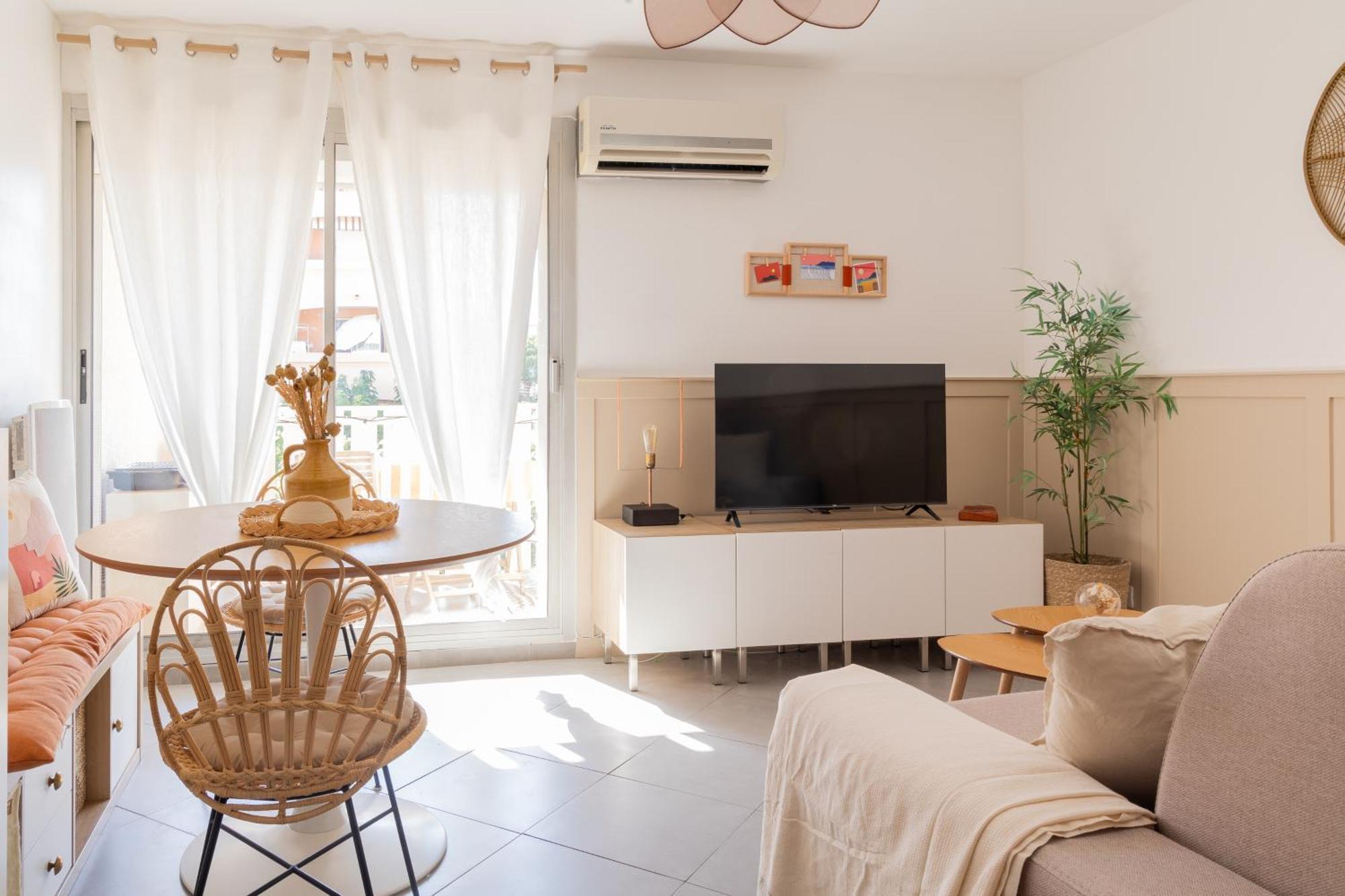 Appart Cosy, Piscine, Clim, Parking Prive - Proche Plage - Arrivee Autonome - Lit Queen Size La Seyne-sur-Mer Bagian luar foto